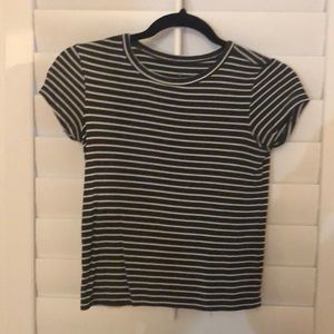 Black and White striped Soft & Sexy Shirt